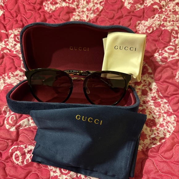 NWOT GUCCI Cat Eye Acetate - Picture 2 of 6